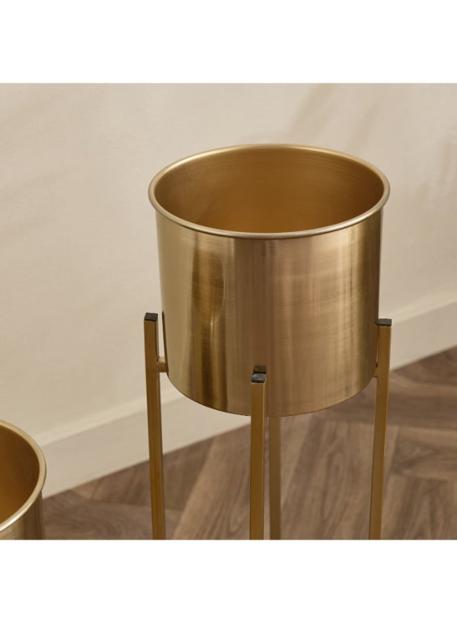 Home Box Premium Metal Planter Stand Set of 2 - Image 3